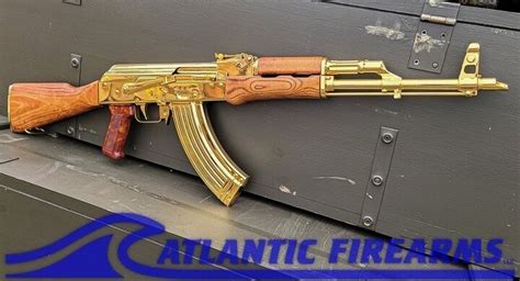 gold gucci ak 47 price|Atlantic Firearms Brings the Bling with a 24K Gold AK.